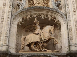 Statue équestre du Duc Antoine - Palais ducal à Nancy