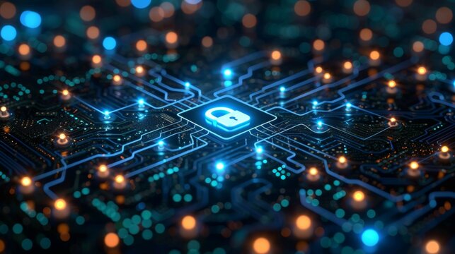 Konzept f&uuml;r Cybersicherheit, Datenschutz und Gesch&auml;ftsprivatsph&auml;re
