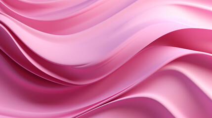 Abstract 3d background with pink waves