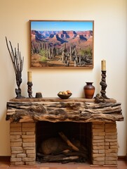Rugged Canyon Beauty: Grand Canyon Landscapes Rustic Wall Decor for Stunning Home