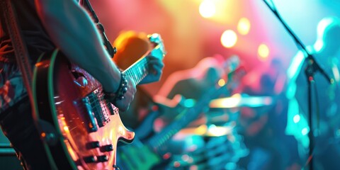  Rock Band Playing Music