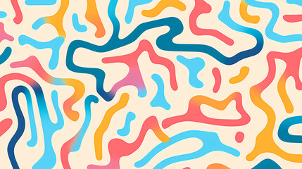 Cute graffiti art abstract background poster web page PPT, art background