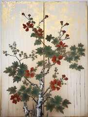 Japanese Sumi-e Paintings: Rustic Wall Decor with Asian Artistic Flair