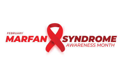 Marfan Syndrome Awareness Month. background, banner, card, poster, template. Vector illustration.