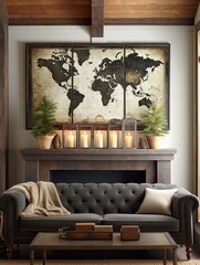 Timeless Expeditions: Old World Map Designs - Scenic Vista Wall Art & Panoramic Views