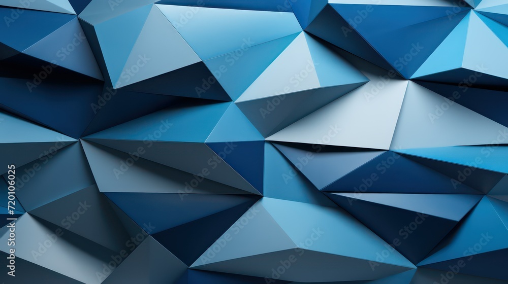 Poster abstract background with triangles