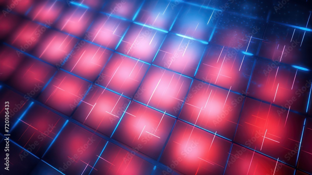 Poster abstract background with squares
