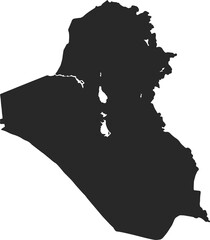 country map iraq