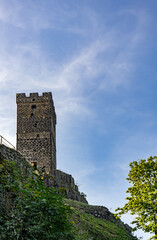Fototapeta premium Ruins of castle Hazmburk in Czech Republic
