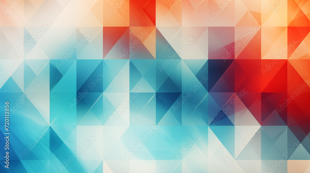 Poster multicolor triangle background. geometric abstract background made of colorful triangles.