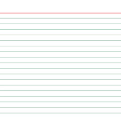 Obraz premium Realistic vector illustration of blank sheets of square and lined paper from a block isolated on white background. 11 22