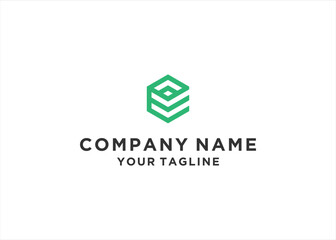 Initial Letter EA  AE Logo Design Vector Illustration	