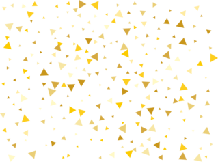 Magic Triangular Confetti
