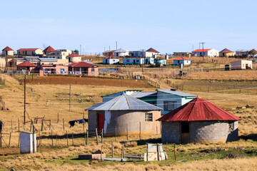 Xhosa village in South Africa