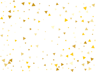 Magic Triangular Confetti
