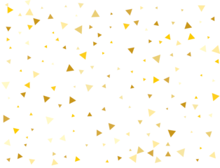Magic Triangular Confetti