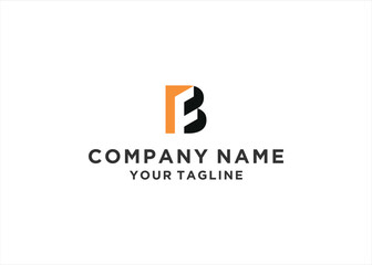 Initial Letter FB BF Logo Design Vector Illustration	