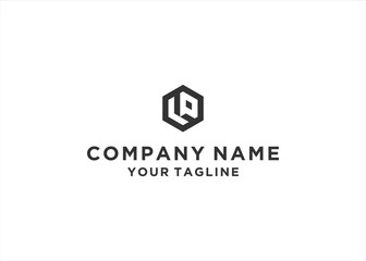 Initial Letter LP PL  Logo Design Vector Illustration