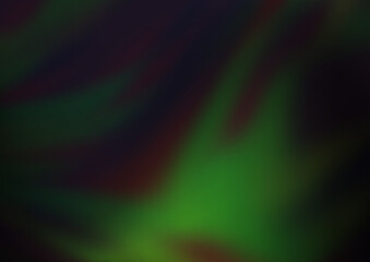 Dark Green vector bokeh pattern. A vague abstract illustration with gradient. The background for your creative designs.