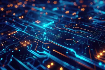 Abstract High Tech Background