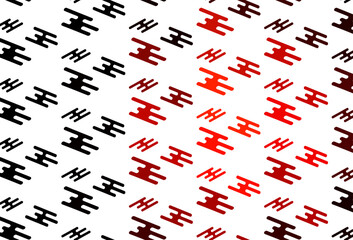 Light Red vector layout with flat lines.