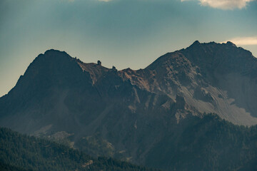 Fototapeta premium Colle del Sommiller, Piemonte, Alpi Cozie, Bardonecchia