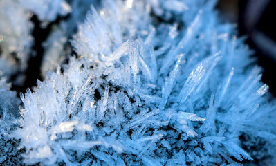 frost on the window