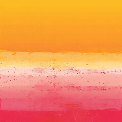 Electric sunrise gradient in shades of orange, pink, and yellow with a grainy texture reminiscent of dawn for a dynamic morning event poster.