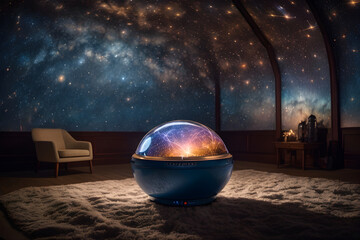 Transform your space into a celestial wonderland with our Starry Sky Projector! Our marketing image beautifully showcases the enchanting ambiance it creates. Watch as thousands of stars twinkle