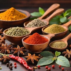Glowing Spice Harmony: Original Indian Mix Brought to Life by Firefly Light