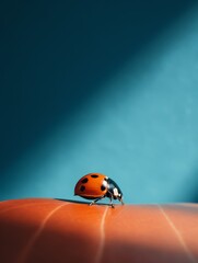 Fototapeta premium Close up photo of a lady bug
