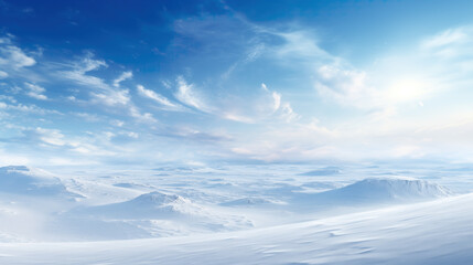 beautiful realistic inspired winter landscape wallpaper