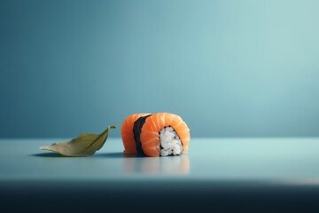 Minimalist photo of japanes sushi