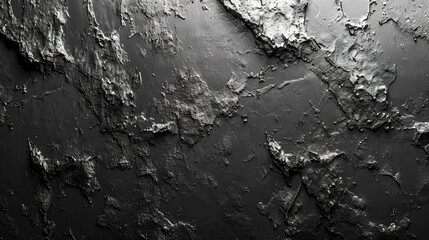 Fototapeta premium Abstract black background of old textured black wall.