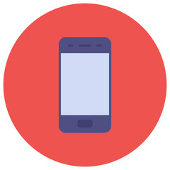 Smartphone icon vector image. Can be used for Birthday.