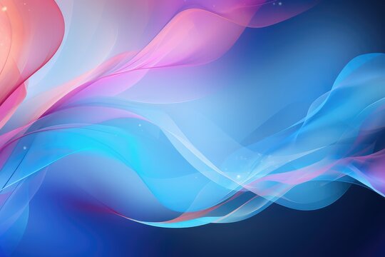 Colors of April, abstract background with watercolors in blue, orange, shocking pink, purple hues, and with copyspace for your text. April background banner for special or awareness day, week or month - Powered by Adobe
