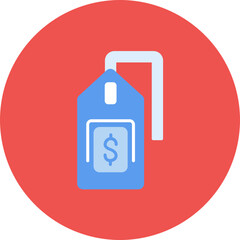 Price Tag icon vector image. Can be used for Business & Economy.