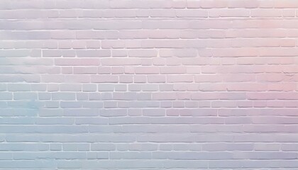 Pastel watercolour colorful brick wall as background. 