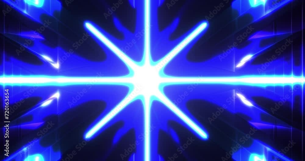 Poster animation of 80s retro sci-fi background. video game glow retro wave. grids neon glow light lines de