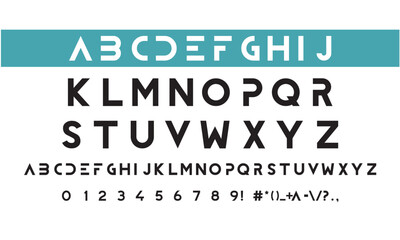 Alphabet letters font set. Classic patterns, custom logos, poster. Typographic classic style font, vector illustration	