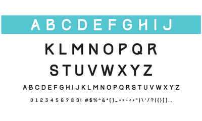 Fototapeta na wymiar Alphabet letters font set. Classic patterns, custom logos, poster. Typographic classic style font, vector illustration 