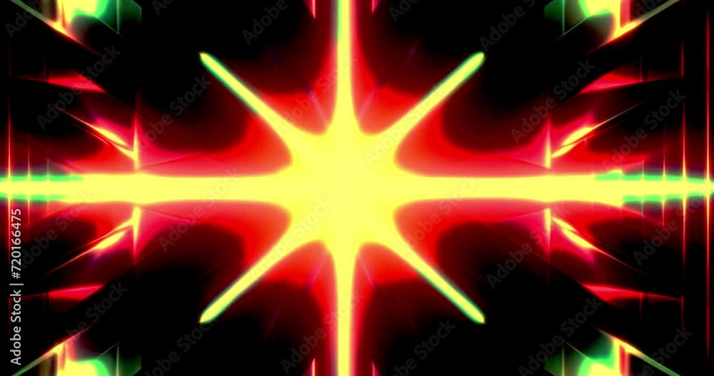 Poster animation of 80s retro sci-fi background. video game glow retro wave. grids neon glow light lines de