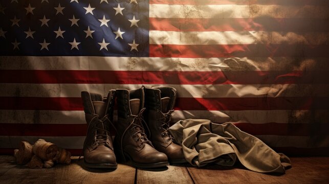 Memorial day image for background, independence day