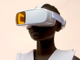 VR flash drive on white