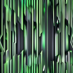 Dynamic abstract wallpaper with vibrant green neon lines, creating a sense of movement and energy on a sleek black surface3