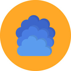 Cloud icon vector image. Can be used for Cloud Computing.