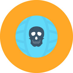 Cyber Attack icon vector image. Can be used for Security.