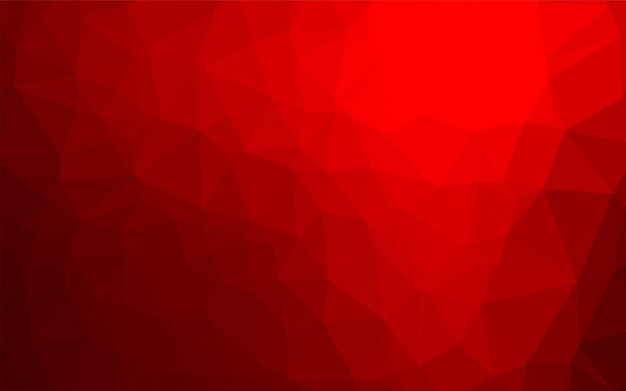 Light Red vector abstract polygonal layout. An elegant bright illustration with gradient. Elegant pattern for a brand book.