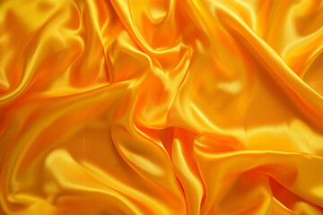 Obraz premium Golden silk fabric cloth background texture