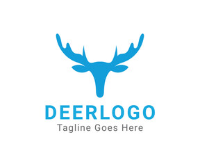 Modern deer logo .Creative deer logo . Abstract business logo.